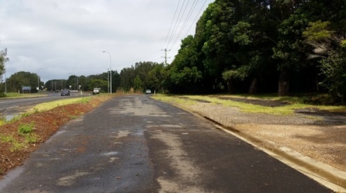 iQ Reserve driveway looking East